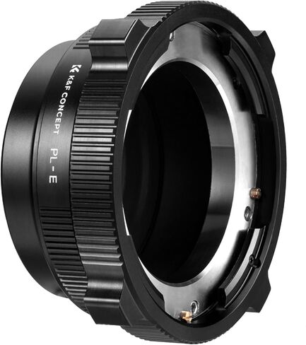 K&F Concept PL-E Mount Lens Adapter, PL Lens Converter Compatible with Sony E/NEX Mount Adapter in Saudi Arabia