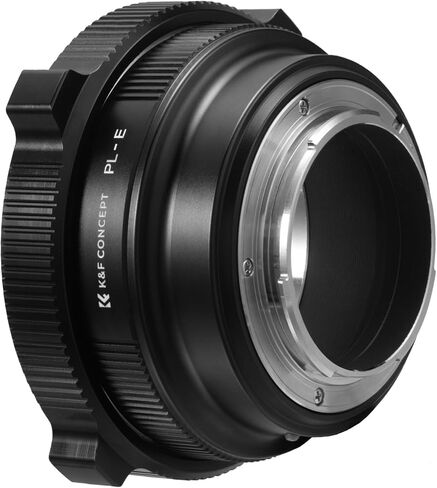 K&F Concept PL-E Mount Lens Adapter, PL Lens Converter Compatible with Sony E/NEX Mount Adapter in Saudi Arabia