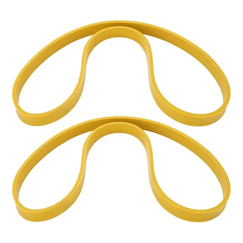 2pcs Bandsaw Tyres Rubber لمدة 10 بوصة شريط النجارة العجلة ، تقليل الضوضاء غير المنزلق ، الجر الممتاز والتاج ، يمنع أضرار الشفرة in Saudi Arabia