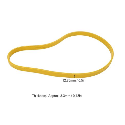 2pcs Bandsaw Tyres Rubber لمدة 10 بوصة شريط النجارة العجلة ، تقليل الضوضاء غير المنزلق ، الجر الممتاز والتاج ، يمنع أضرار الشفرة in Saudi Arabia