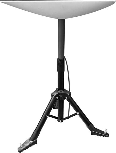 Foldable Tripod Stand for V2 V1 Stainless Steel Mounting Support for Roof Camping RV Travel Yacht Antenna Equipment in Saudi Arabia