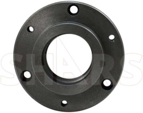 Shars 5" Fully Machined Threaded Back Plate with 2-1/4 x 8 TPI for 3 or 4 Jaw Self Centering Lathe Chucks 202-6234 S in Saudi Arabia