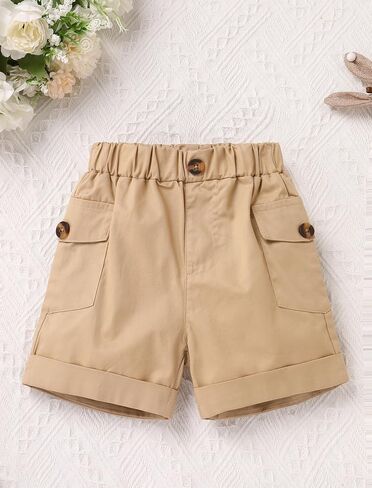 Odasdo Baby Boy Jungle Safari 1st Birthday Cake Smash Outfit Button Down Down in Saudi Arabia