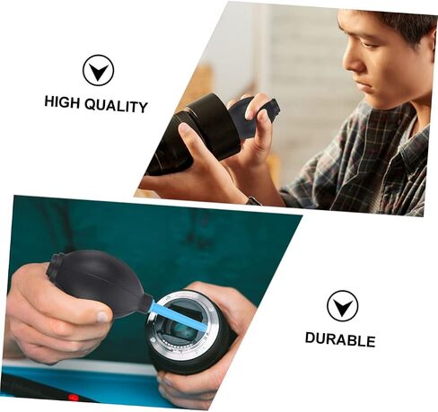 4pcs Portable Air Blower Dust Cleaner for Camera Lens Sensor Keyboard Ergonomic Squeeze Bulb Pump with Pin Valve Nozzle Soft Elastic Plastic for DSLR and Digital Devices Cleaning in Saudi Arabia