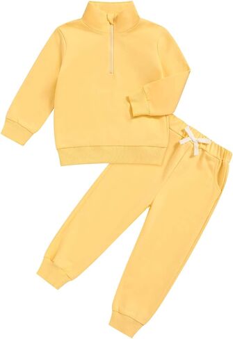 Grnshts Toddler مطابقة ملابس الفتى والفتاة سقوط ملابس طفل طويل الأكمام في فصل الشتاء مجموعات 2-6y in Kuwait