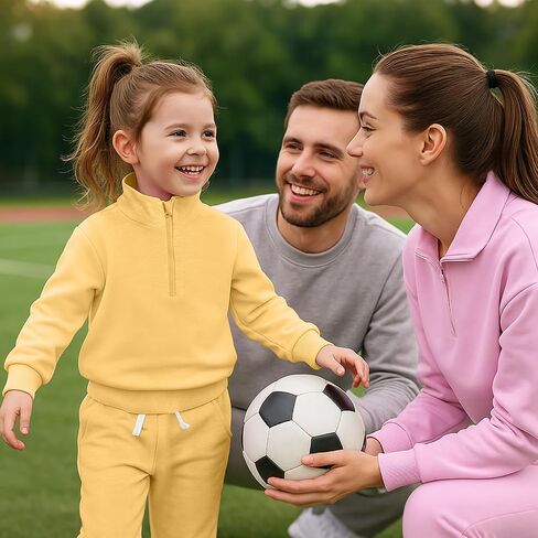 Grnshts Toddler مطابقة ملابس الفتى والفتاة سقوط ملابس طفل طويل الأكمام في فصل الشتاء مجموعات 2-6y in Kuwait