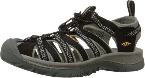 KEEN Women's Whisper Sport Sandal Gry/Grn 7 Medium US in Saudi Arabia