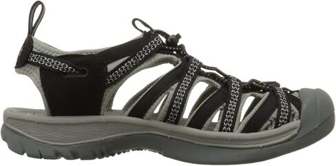 KEEN Women's Whisper Sport Sandal Gry/Grn 7 Medium US in Saudi Arabia