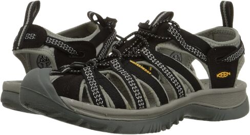 KEEN Women's Whisper Sport Sandal Gry/Grn 7 Medium US in Saudi Arabia