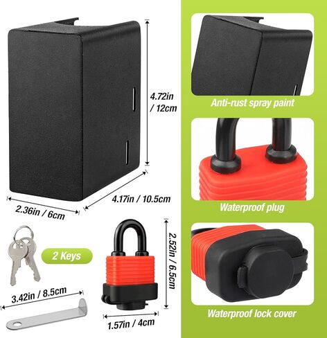 Faucet Lock Proof Proof & Pet Proof - غطاء صنبور بالوعة القابل للتعديل العالمي للأطفال والأطفال الصغار والحيوانات الأليفة | واقي آمن المطبخ والحمام (سهل التثبيت) in Kuwait