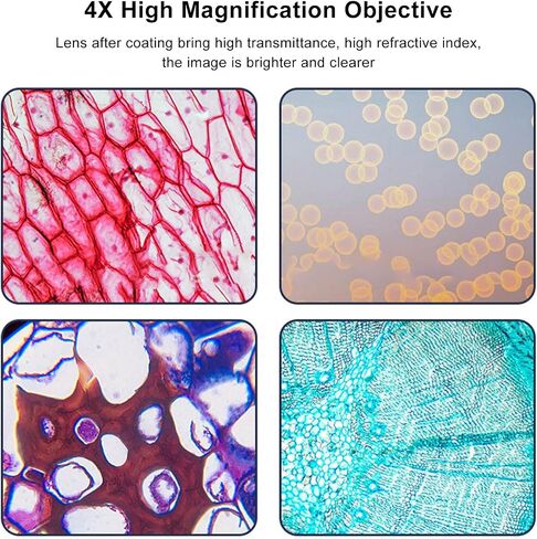 Achromatic Microscope Objective, Biological Microscope Lens, 195 Achromatic Black Objective Lens 4X High Power, Achromatic Microscope Objective in Saudi Arabia
