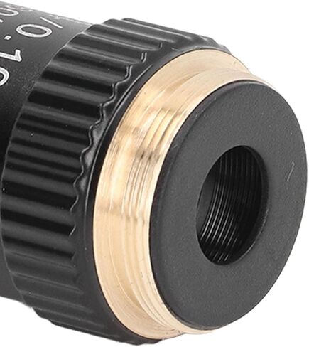 Achromatic Microscope Objective, Biological Microscope Lens, 195 Achromatic Black Objective Lens 4X High Power, Achromatic Microscope Objective in Saudi Arabia