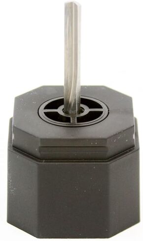 Freud Single Flute Straight Bit with Tico Hi-Density Carbide + Black I.C.E Coating for Maximum Performance - 1/4" Diameter, 1/4" Shank Dia., 1-1/2" Height, 2-1/2" Length - 03-140 in Saudi Arabia