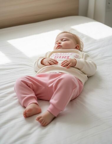 Toddler Baby Boy Girl Clothes with Pockets 2PC Long Sleeve Pullover Sweatshirt and Pants Infant Fall Winter Outfit in Kuwait