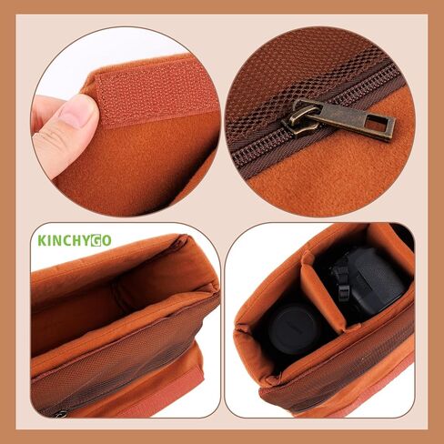 Padded Organizer Insert Bag – Soft Protective Cube for Backpack or Tote in Kuwait