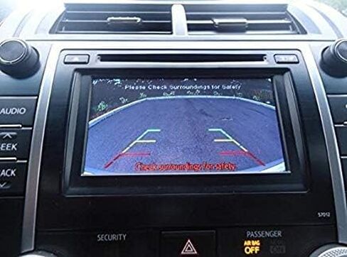 Rear Backup Camera Kit for Toyota Camry, Corolla, Prius and More (2012-2014) - (Color: Black) in Saudi Arabia