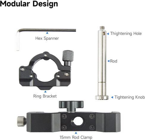 Nitze Lens Support for Laowa PeriProbe, Laowa 24mm T14 2X PeriProbe Lens - N04E2 in Saudi Arabia