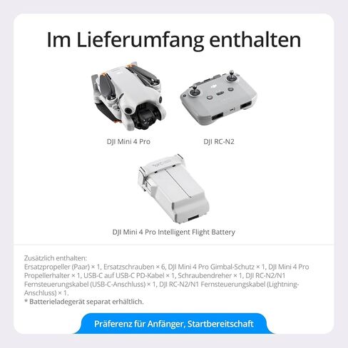 DJI Mini 4 Pro مع الملحقات ، طائرة طائرة طائرة طائرة طائرة طائرة ميني قابلة للطي مع كاميرا فيديو 4K HDR ، أقل من 249 جرام ، 34 دقيقة وقت الرحلة ، نطاق ناقل حركة فيديو بحد أقصى 20 كم ، C0 (قارئ البطاقة + بطاقة الذاكرة) in Kuwait