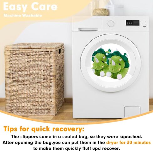 النساء النعال اللطيف للحيوانات الديناصورات مضحكة الجدة Triceratops Shark Slippers Dozy Fuzzy Soft Winter Warm Warm House Gistter Gipable Giper For Christmas & Birthday in Kuwait