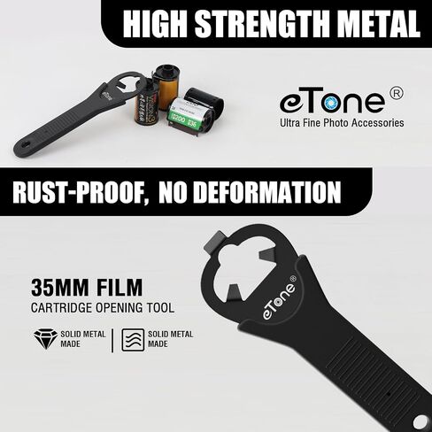 eTone 35mm Film Cassette Cartridge Opener Removal Darkroom Tool Bulk Film Reload Film Retriever in Saudi Arabia