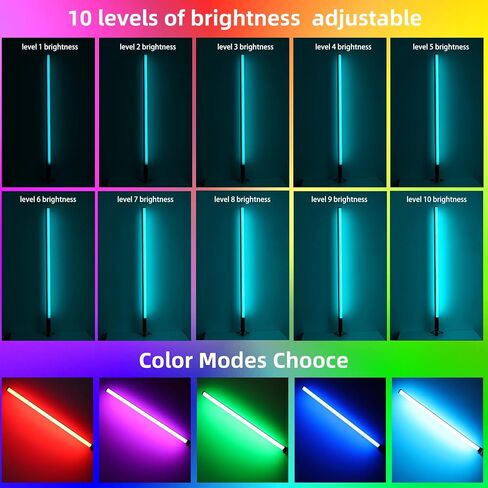 4 Pack 4ft Tube Lights مع ترايبود ، بطارية قابلة لإعادة الشحن 5200 مللي أمبير في الساعة ، والرقص الصوتي - المنشط للموسيقى ، وأنبوب خفيف 10 مستوى ، و 500 تأثيرات دي جي الغلاف الجوي للتصوير الفوتوغرافي والحفلات والرقص in Saudi Arabia