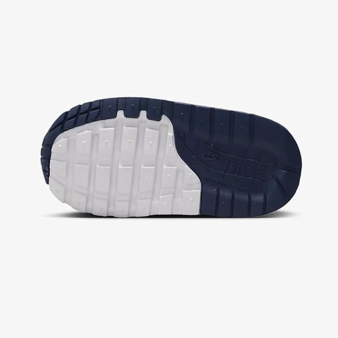 Nike Air Max 1 Easyon Baby/Toddler Shoes (DZ3309-103 ، White/Bronzine/Midnight Navy/Light Orewood Brown) Size 2 in Kuwait