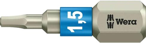 Wera Stainless 3840/1 TS 1.5mm Hex Insert Bit, 1/4-Inch Drive in Saudi Arabia