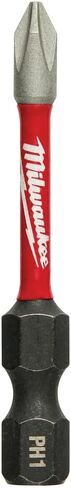 Milwaukee Electric - Shockwave 2 in. Impact Phillips 1 Power Bit 25 p in Saudi Arabia