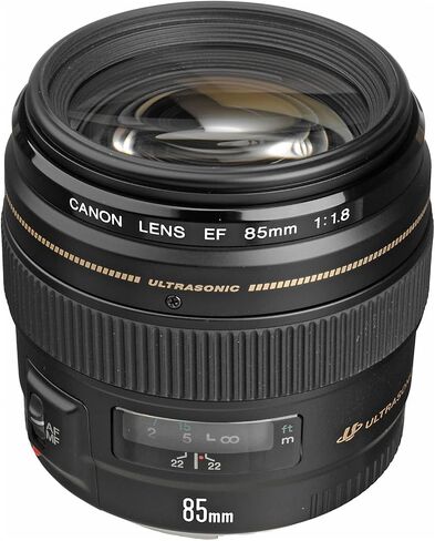 عدسة مكبرة للنطاقات القريبة من كانون 85 ملم f/1.8 USM - EF in Saudi Arabia