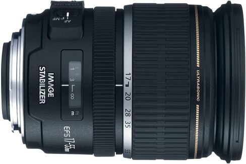 Canon EF-S 17-55mm f/2.8 IS USM Lens for Canon DSLR Cameras, Black - 1242B002 in Saudi Arabia