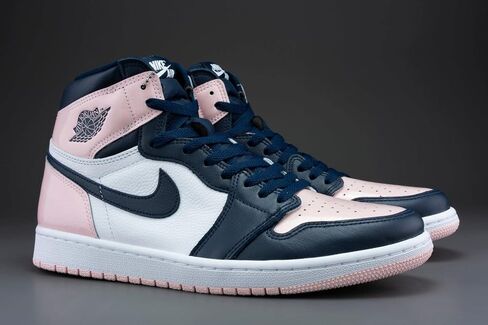 Nike Wmns Air Jordan 1 High Og SE - Atmosphere / Obsidian White in Saudi Arabia