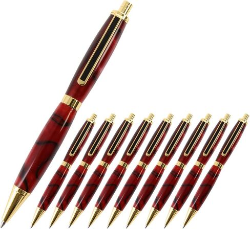 Slimline Pro Pen Kit - Gold ، 10 Pack in Saudi Arabia