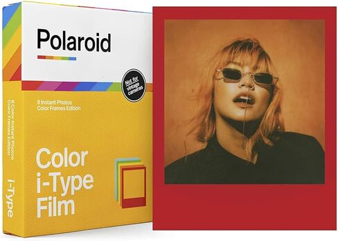 Polaroid Now Generation 3 Camera Fructant Camera مع حامل ثلاثي القوائم وحزمة ضبط تلقائي للصورة (أرجوانية) مع مجموعة ألوان وأفلام (3 عناصر) in Saudi Arabia