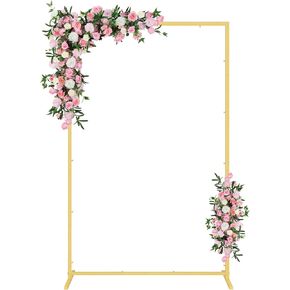 أزياء الزفاف ، إطار المعادن ، (3.9 ، 5.2 ، 6.6 قدم) مناسبة لإطارات الديكور الخلفية مثل حفلات الزفاف وأعياد الميلاد والحفلات والاستحمام للأطفال والتصوير الفوتوغرافي (أبيض ، 3.9*6.6) in Kuwait