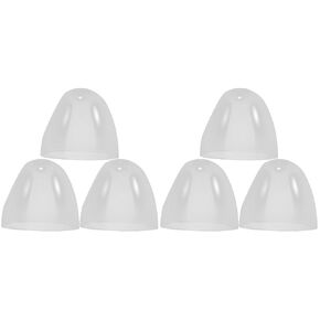 Clear Feeding Bottles Caps - 6 PCS Clear Feeding Bottles Lids Feeding Bottles Caps Plastic Milk Bottle Caps Clear Bottle Caps Replacement Bottle Caps Bottle Lids in Kuwait