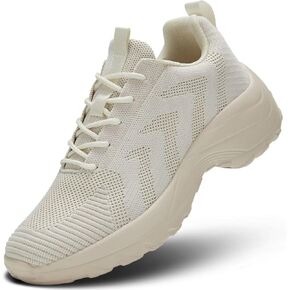 Womens Walking Shoes Arch Support Non Slip Work Lace up Sneakers Breathable Lightweight Comfort Wedge Platform in Kuwait