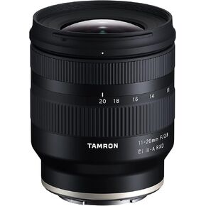 TAMRON B060 11-20mm F/2.8 Di III-A RXD Lens for Sony E-Mount (APS-C) Black Wide Angle (Renewed) in Kuwait