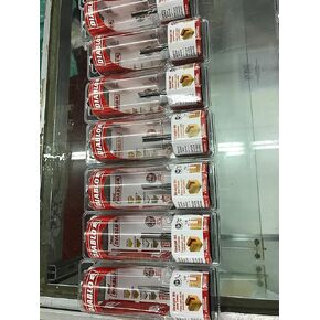 Diablo Carbide مزدوج الفلوت جهاز التوجيه المستقيم للخشب ، والخشب الرقائقي ، والمواد المركبة -1/4 "القطر ، 1/4" شانك ، 24000 كحد أقصى RPM - DR04108 in Kuwait