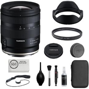 Tamron 11-20mm f/2.8 DI III-A RXD Lens متوافق مع Canon RF Mount (APS-C) | حزمة مع مرشح الأشعة فوق البنفسجية 67 مم + مجموعة تنظيف الكاميرا + قلم العدسة + حارس غطاء العدسة + قطعة قماش لتنظيف الألياف الدقيقة (6 عناصر) in Kuwait