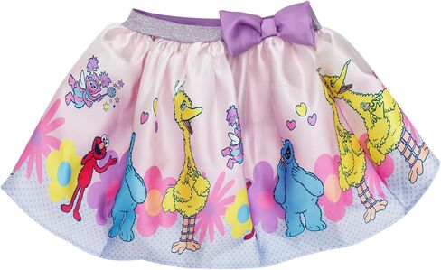 Sesame Street Tank Top و Satin Skirt Thortfit Lit Litte to Little Kid Sister (12 شهرًا - 7-8) in Kuwait