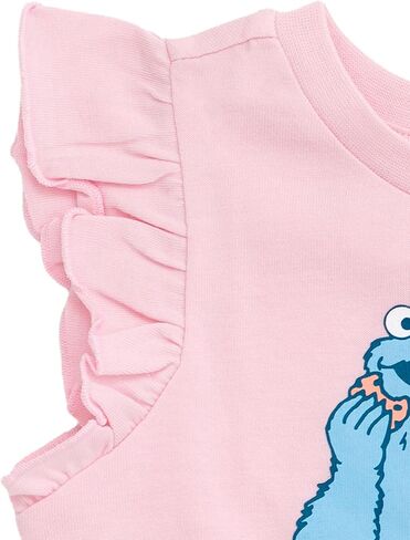 Sesame Street Tank Top و Satin Skirt Thortfit Lit Litte to Little Kid Sister (12 شهرًا - 7-8) in Kuwait