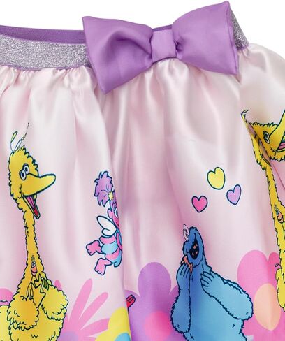 Sesame Street Tank Top و Satin Skirt Thortfit Lit Litte to Little Kid Sister (12 شهرًا - 7-8) in Kuwait