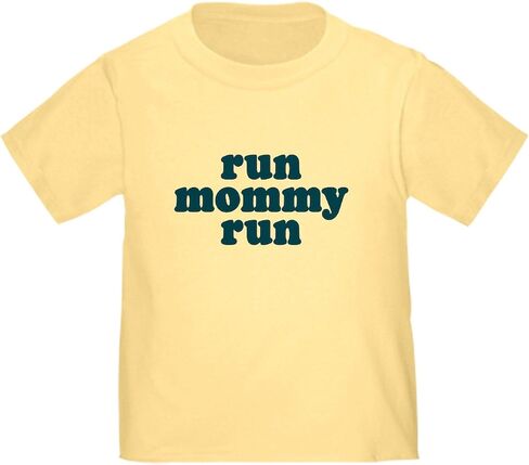 Cafepress Run Mommy Run Toddler T Shirt لطيف Toddler Graphic Tee ، قطن 100 ٪ in Saudi Arabia