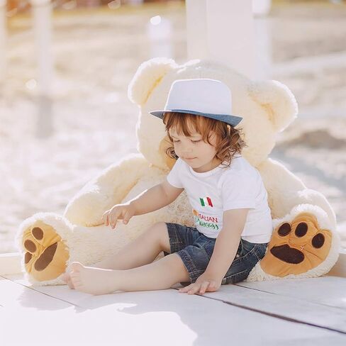 أعلام Toddler T-Shirt الأميرة الإيطالية مع العلم الوطني و Crown Crown Crown Boy & Girl Clother Country Baby Funny Tee Soft Pink Design فقط 24 شهرًا فقط in Kuwait