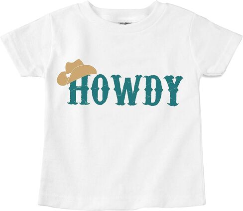 The Spunky Stork Howdy Organic Cotton Toddler T Shirt in Saudi Arabia