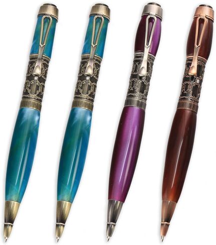 Kit Victoria Pen Kit - Variety ، 4 Pack ، تشمل 2 من البرونز العتيقة ، 1 in Saudi Arabia