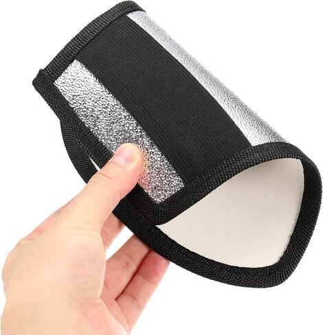 Flash Diffuser Reflector, 2-Sided Flexible Bend Bounce Reflector with Elastic Strap for Flashlight Photography Camera Speed Light, Silver White in Saudi Arabia