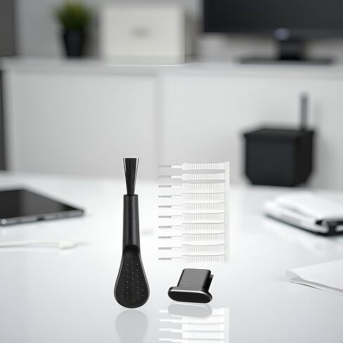 13 Pcs Phone Speaker Cleaning Kit - Cell Phone Port Cleaning Brush, Phone Charger Port Cleaner Kit | Reusable Cleaning Brush with Soft Gentle Bristles, Non Skid Charging Port Cleaning Kit in Saudi Arabia