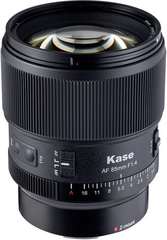 Kase 85mm F1.4 AF Lens Magnetic Front Ring Accepts Revolution & Revolution Plus Magnetic Filters (Compatible with Sony E) in Saudi Arabia
