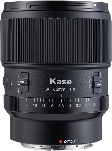 Kase 85mm F1.4 AF Lens Magnetic Front Ring Accepts Revolution & Revolution Plus Magnetic Filters (Compatible with Sony E) in Saudi Arabia